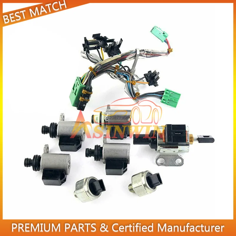 

High Quality W/harness Stepper Sensor JF011E REOF10A Transmission Kit Solenoids 33446-JF011 For JEEP PATRIOT MITSUBISHI LANCER