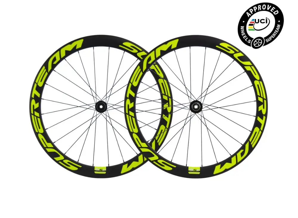 700C UCI карбоновые колеса для велосипеда 50 мм Дорожный велосипед дисковый тормоз Центральный замок QR/Alex через систему