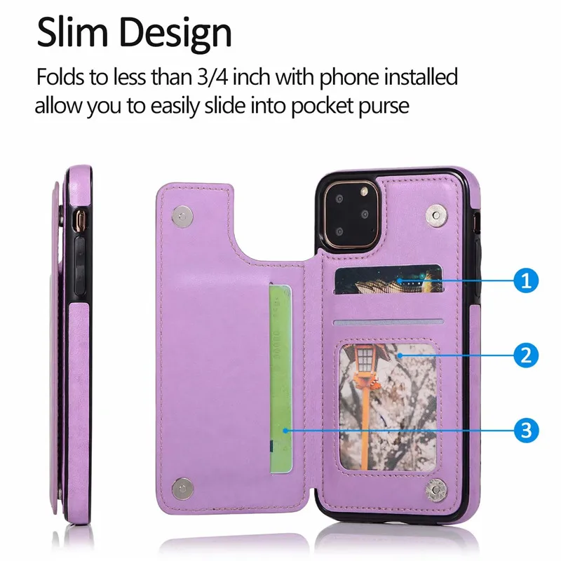Magnetic Car Phone Case For iPhone 11 pro max (4)