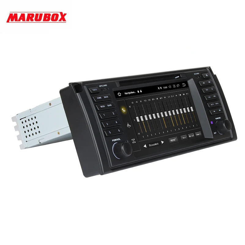 Marubox 7A923PX5 DSP Автомобильный мультимедийный плеер для BMW E39 5 серии/M5 1997-2003 головное устройство Android 9,0, 4 Гб ram 64 Гб rom