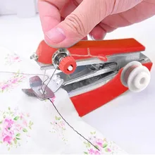 Outils de couture pratiques pour la maison et le voyage, petite broderie, opération manuelle, outils de couture simples, Mini Machine à coudre Portable, créative