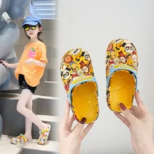 

Children's Sandals Casual 2021 Summer Boy Slipper Non-slip Beach Shoes Breathable Sneakers Boy and Girl Walking Shoes TTX117