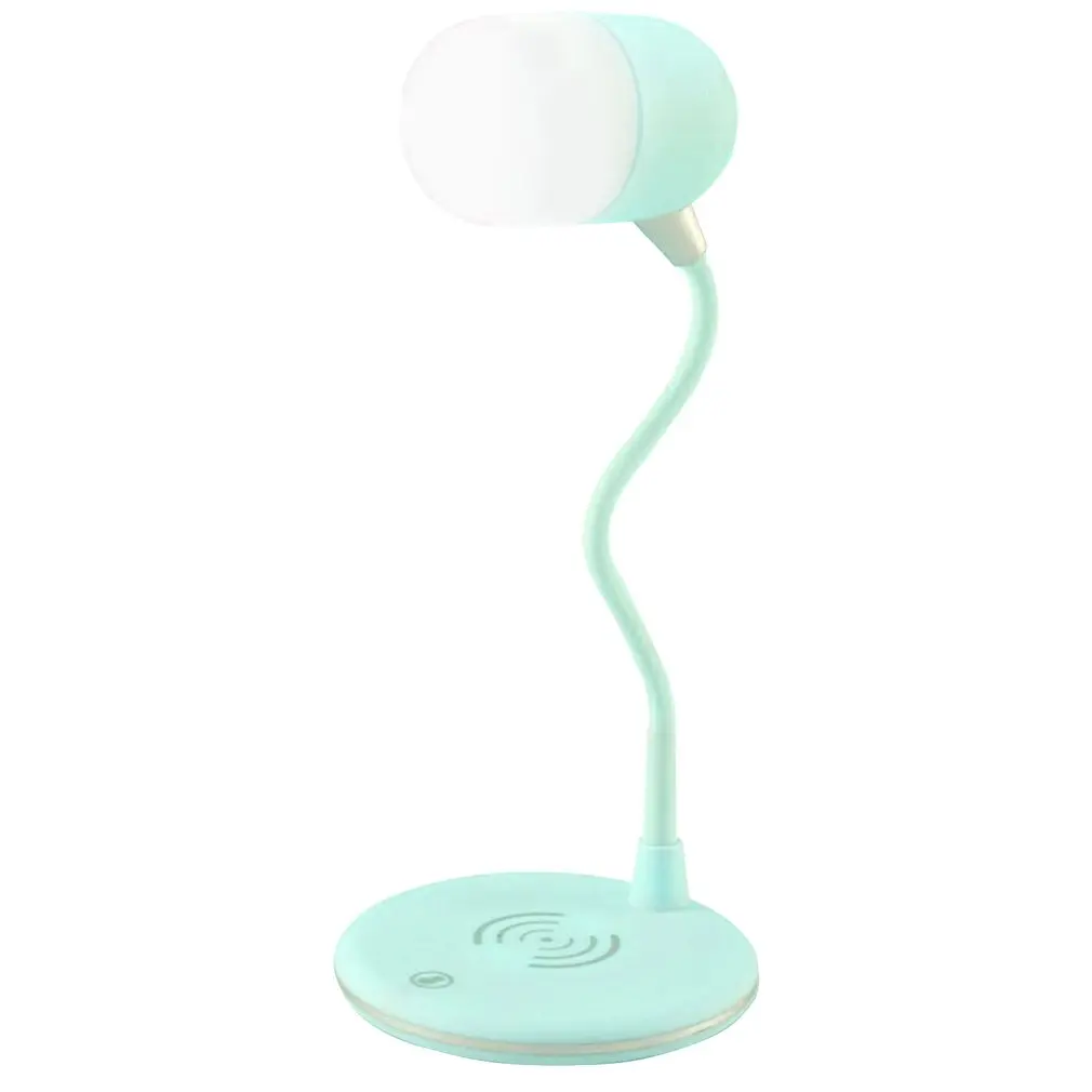 Bluetooth динамик L4Led светильник динамик беспроводная зарядка три в одном сенсорная Настольная лампа мини прикроватный ночной Светильник аудио сабвуфер