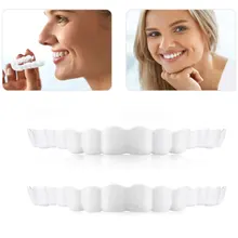 Hot Sell Upper & Lower Teeth Brace Whitening Cover Teeth Veneers Whitening Comfortable Smile Denture Braces Teeth Whitening