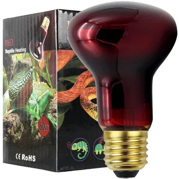 

TIANFAN Infrared Bulb R63 Reflect 40W Heating Basking Lamp Bulb Reptile Bulbs