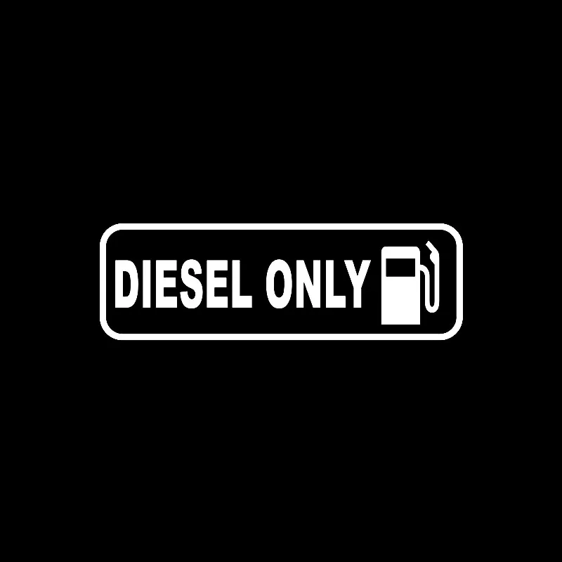 

Car Sticker Logo Pure Diesel Car Sticker PVC Decal Black/silver 12.7cm * 4.1cm
