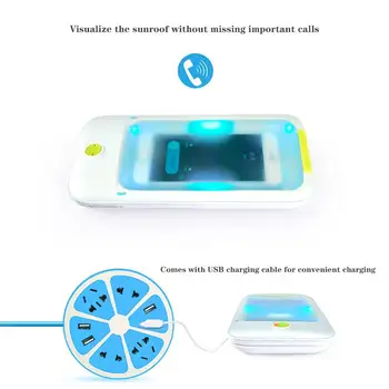 

Multifunctional Sterilizing Box UV sterilization mask Mobile Phone Cosmetics Disinfection box USB Rechargeable