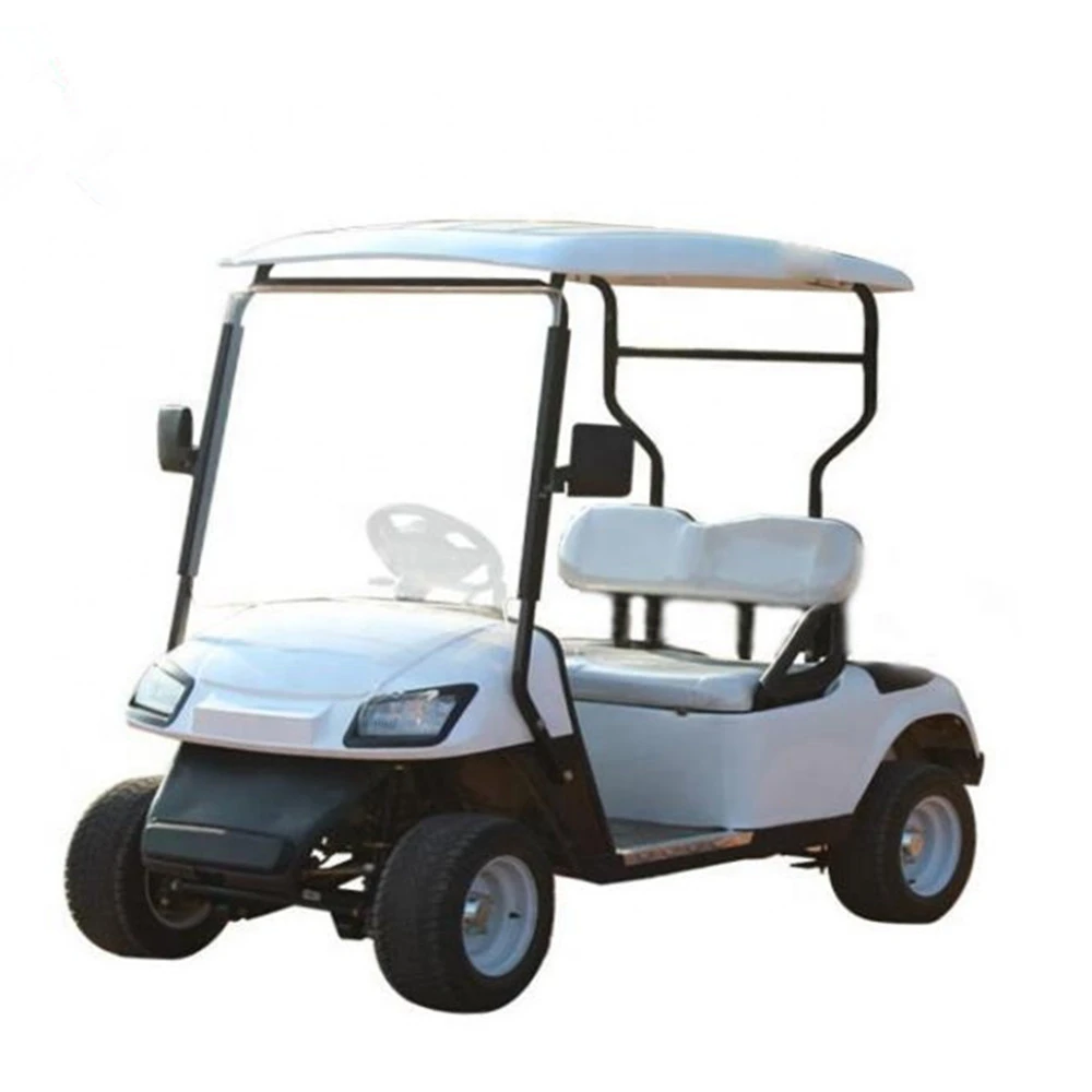 Carros de Golf de 2 plazas, carrito de golf eléctrico, barato, con cuatro ruedas, oferta|Coches de golf| - AliExpress