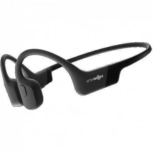 Wireless headphones AfterShokz 2021 aeropex Cosmic Black KAHT kant Lightweight Reliable Sports Effective High Quality Accessory Compact Outdoor