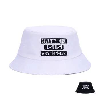 

Bucket Hat Men's Women's Couples Street Hat Top Grade Pure Cotton Bucket Hat Sunshade Windproof Fishing Cap Sun Waterproof