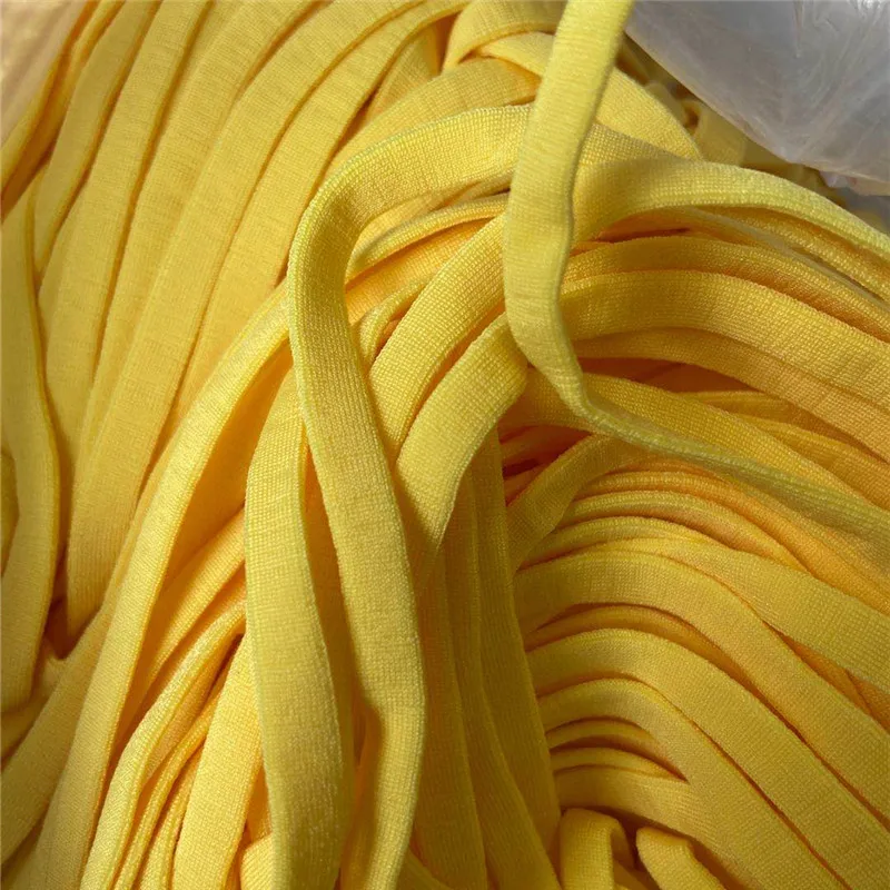 yellow elastic