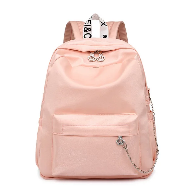 Женские рюкзаки, розовый детский рюкзак с принтом, школьные сумки для девочек, рюкзак для начальной школы, сумка для книг, школьная сумка, Bolsas Mochilas - Цвет: pink