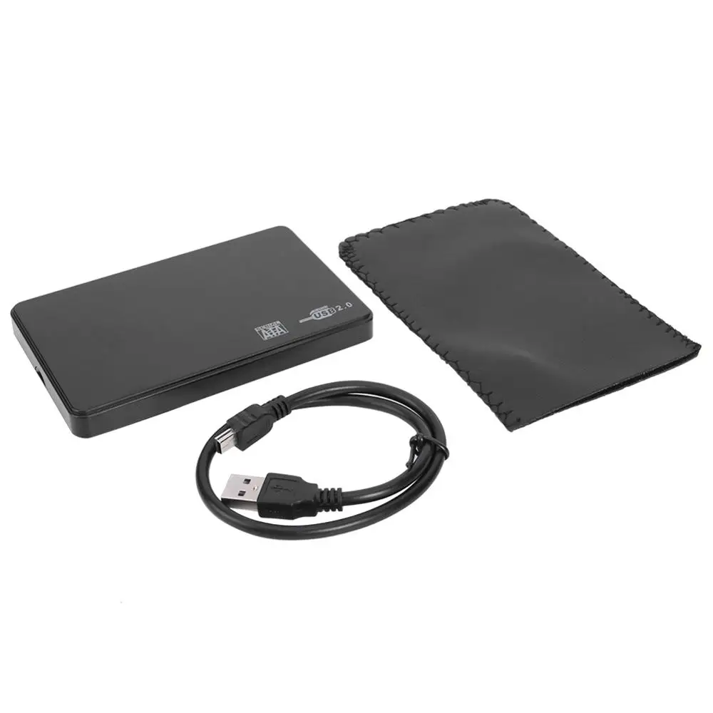 2 5 &quotжесткий диск шасси дюймов жесткий чехол SATA USB2.0 Портативный SSD HDD коробка