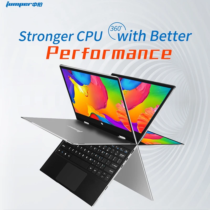 Джемпер Ezbook X1 ноутбук 11,6 дюймов Fhd Ips сенсорный экран 360 градусов Поворот ультрабук 4 Гб+ 128 ГБ 2,4 г/5 ГГц Wifi ноутбук