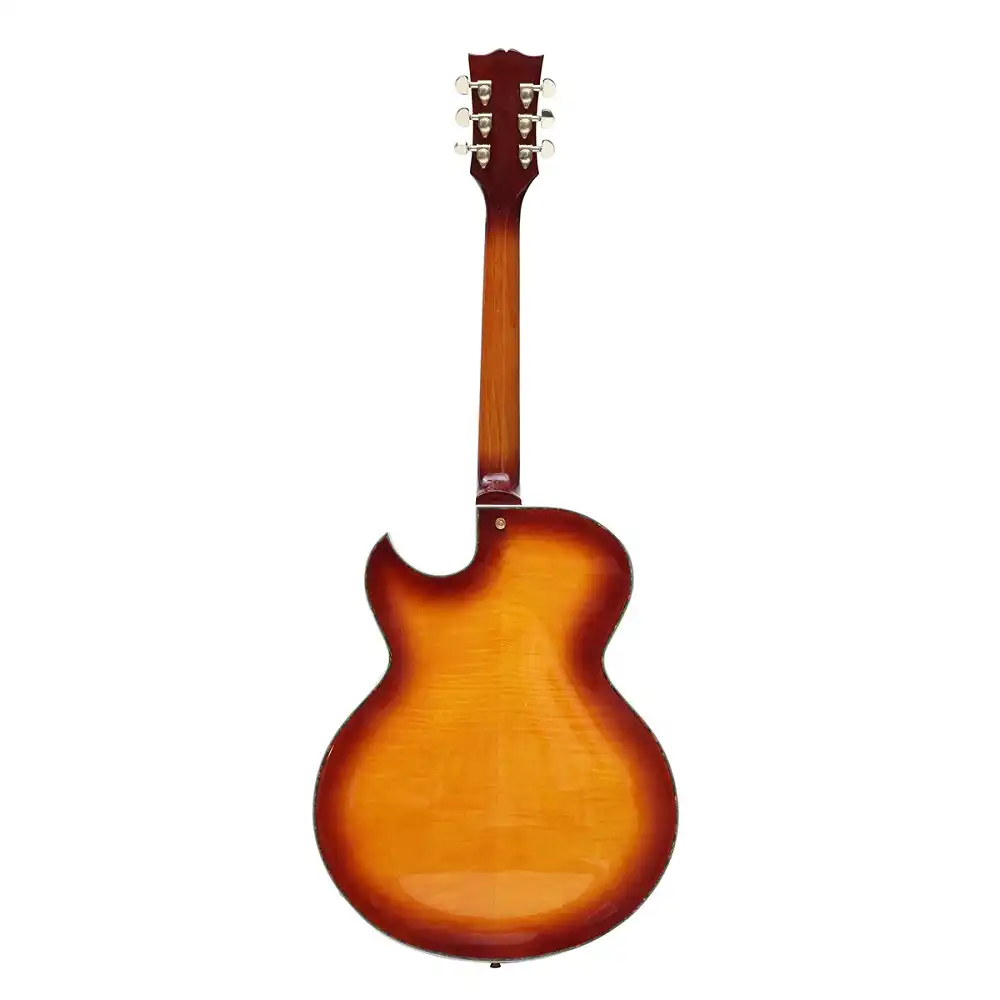 22 frets high quality basswood wood body electric guitar maple