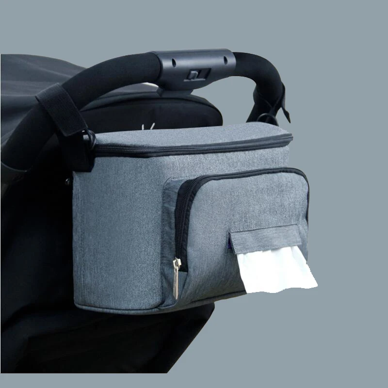 Рюкзак для мамы, Модный USB Многофункциональный Большой Вместительный подгузник на колесиках, детская коляска, сумка для мам - Цвет: stroller bag 4