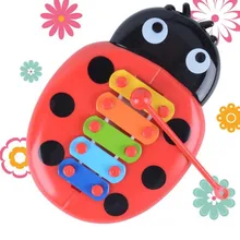 Новые горячие детские музыкальные инструменты милые детские ксилофон развивающие, Обучающие деревянные игрушки красочные игрушки подарок