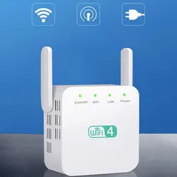 Répéteur Wi Fi 802.11N 300 ghz, 2.4 mb/s, longue portée, amplificateur de Signal sans fil pour extension de réseau 