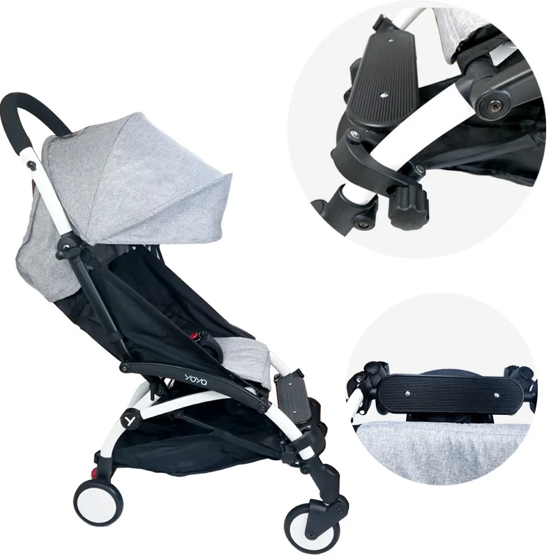 16 см ноги расширение Подножка для yoya Йо-йо+ BabyThrone Детское время коляска Расширенный педаль детскую Аксессуары для колясок подножка для коляски