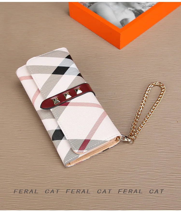 FERAL CAT Female Luxury New Zipper Fashion Wallet Women Wallets Card Hand Bag Phone Packages17