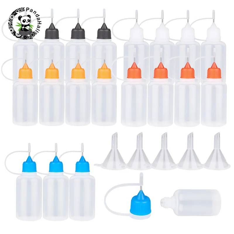 1 Набор пластиковые бутылочки для бисероплетения 9-9 2x3 см 30 мл | Украшения и