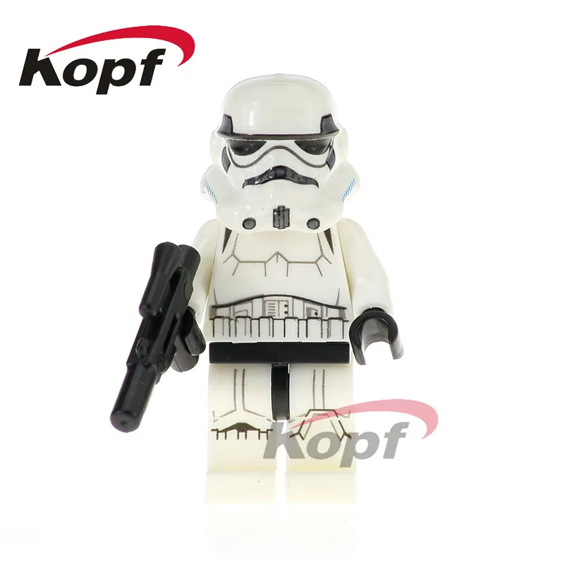 Одиночная строительных блоков космические Obi-Wan Kenobi императорские королевские охранники Дарт Вейдер фигурки для детей игрушки C015-022 - Цвет: PG611 Without Box