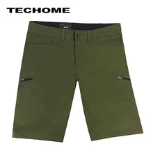 Брендовые короткие мужские мешковатые шорты с несколькими карманами, шорты-карго на молнии в стиле милитари, популярные бриджи, мужские длинные армейские зеленые мужские тактические шорты, размер 39