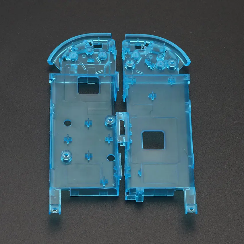 ChengHaoRan прозрачный пластиковый корпус Оболочка Чехол и средняя рамка кнопка Набор Замена для nintendo Switch NS Joy-Con контроллер