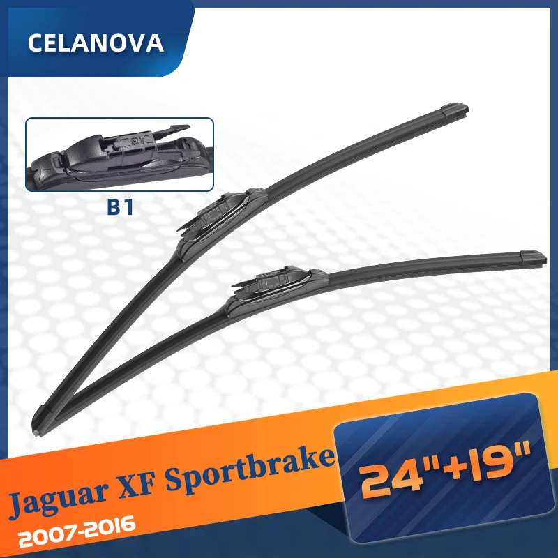 Windshield Wiper Blade For Jaguar XF Sportbrake 2007 2016 Frameless