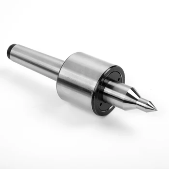 

1x Silver Steel Spindle 60 Degree Lathe Live Center Morse Taper Tool Equipments