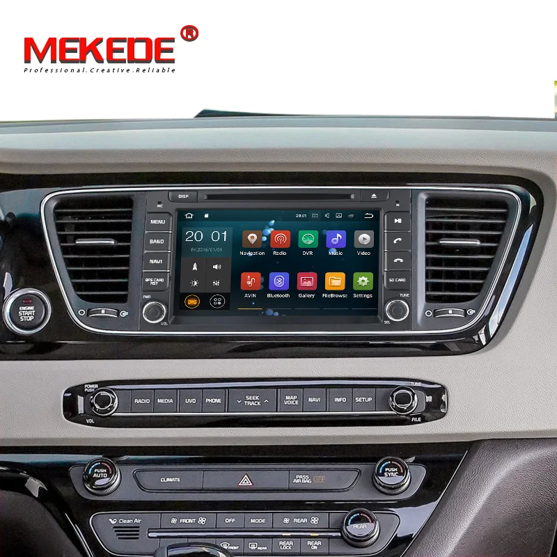 MEKEDE 4 Гб ОЗУ 32 Гб ПЗУ Android 9,0 автомобильный мультимедийный плеер для KIA Carnival Sedona Автомобильный gps навигатор dvd-плеер