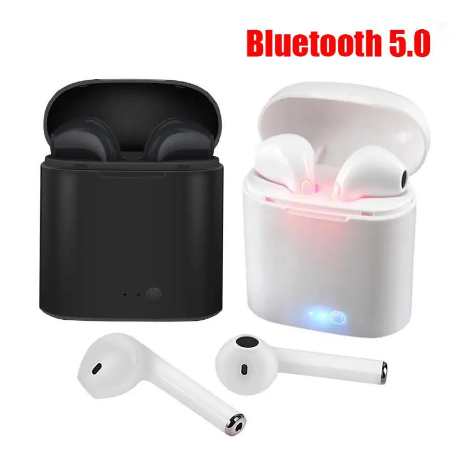 I7s TWS Bluetooth Earphone Earbuds Wireless headphones Sport headphones With Microphone With Charging Box for iPhone Samsung|Bluetooth Earphones & Headphones|   - AliExpress
