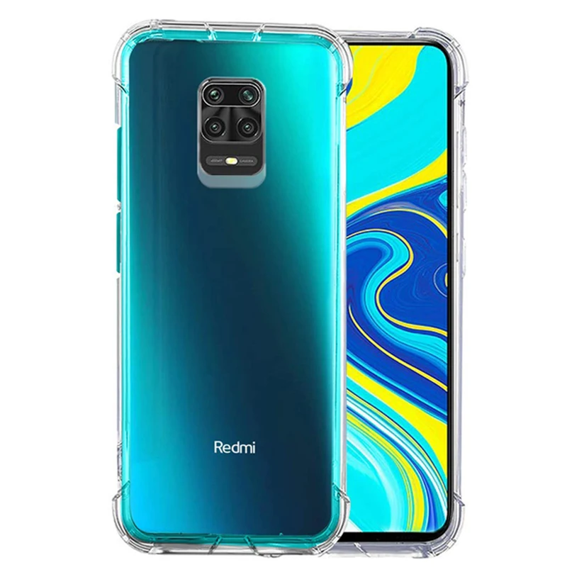 Мягкий прозрачный силиконовый чехол для xiaomi телефона note 9 pro max redmy note9 s 9s оболочка