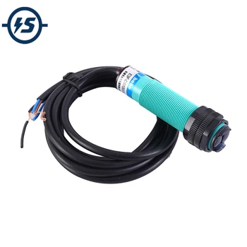 

DC 6V-36V Infrared Diffuse Distance Detector Infrared Sensor NPN 100cm 300mA Photoelectric Switch Controller NO Output Proximity
