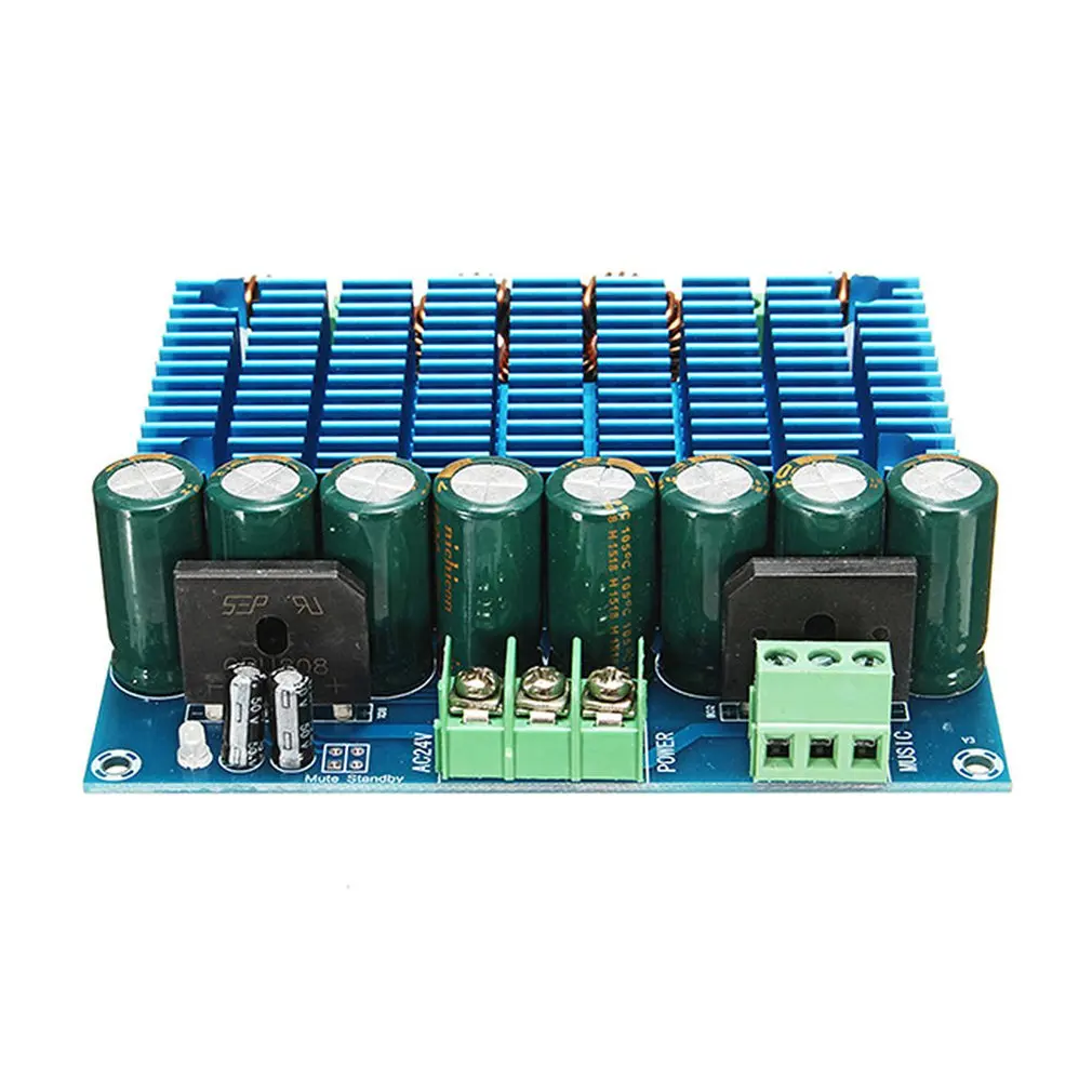 XH-M252 tda8954-й двойной чип D Цифровой усилитель доска Аудио плата 420 Вт * 2 | Электроника