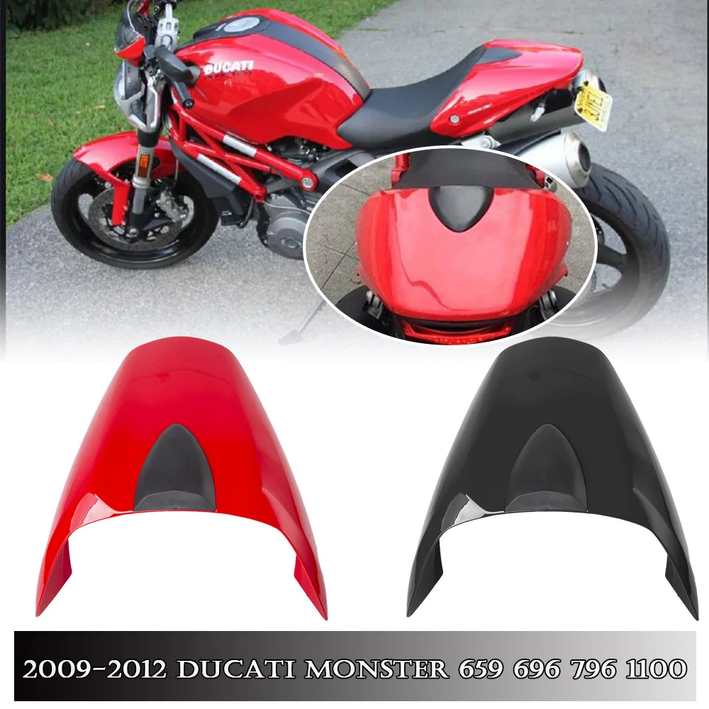 Чехол для заднего сиденья мотоцикла Ducati Monster 659 696 796 1100 2009 2012 обтекатель крышки 2010