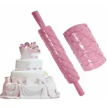 DIY клецки любовь тиснение палочка тиснение ролик Плесень DIY Торт Украшение Инструмент кухонный гаджет выпечки аксессуары FD