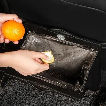 

Vehicle garbage can Garbage bag Hanging garbage bag Folding bin Seat back storage bag