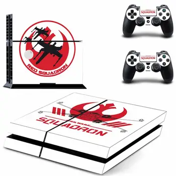 

Star Wars Squadrons PS4 Stickers Play station 4 Skin PS 4 Sticker Decals Cover For PlayStation 4 PS4 Console & Controller Skins