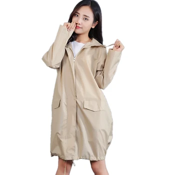 

Raincoat Ladies Rain Coat Breathable Ladies Rain Cover Long Raincoats Portable Water-Repellent Raincoat