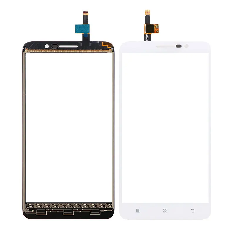 5,5 дюймов для lenovo A850 Plus A850+ сенсорный экран для телефона, переднее стекло, сенсорная панель, дигитайзер, Замена сенсорного экрана+ Инструменты - Цвет: Белый