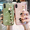 Wristband Bag Plating Soft Phone Case For Xiaomi Redmi Note 9 9S 9A 9C 8 8A 7 7A K20 K30 5Plus Back Cover Mi Note 10 CC9 8 A3 ► Photo 1/6