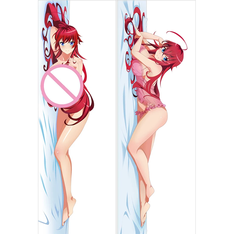 

High School DxD Hero Dakimakura Pillow Cover Himejima Akeno Anime Sleeping Girl Red Hair Rias Gremory Long Hugs Body Pillowcase