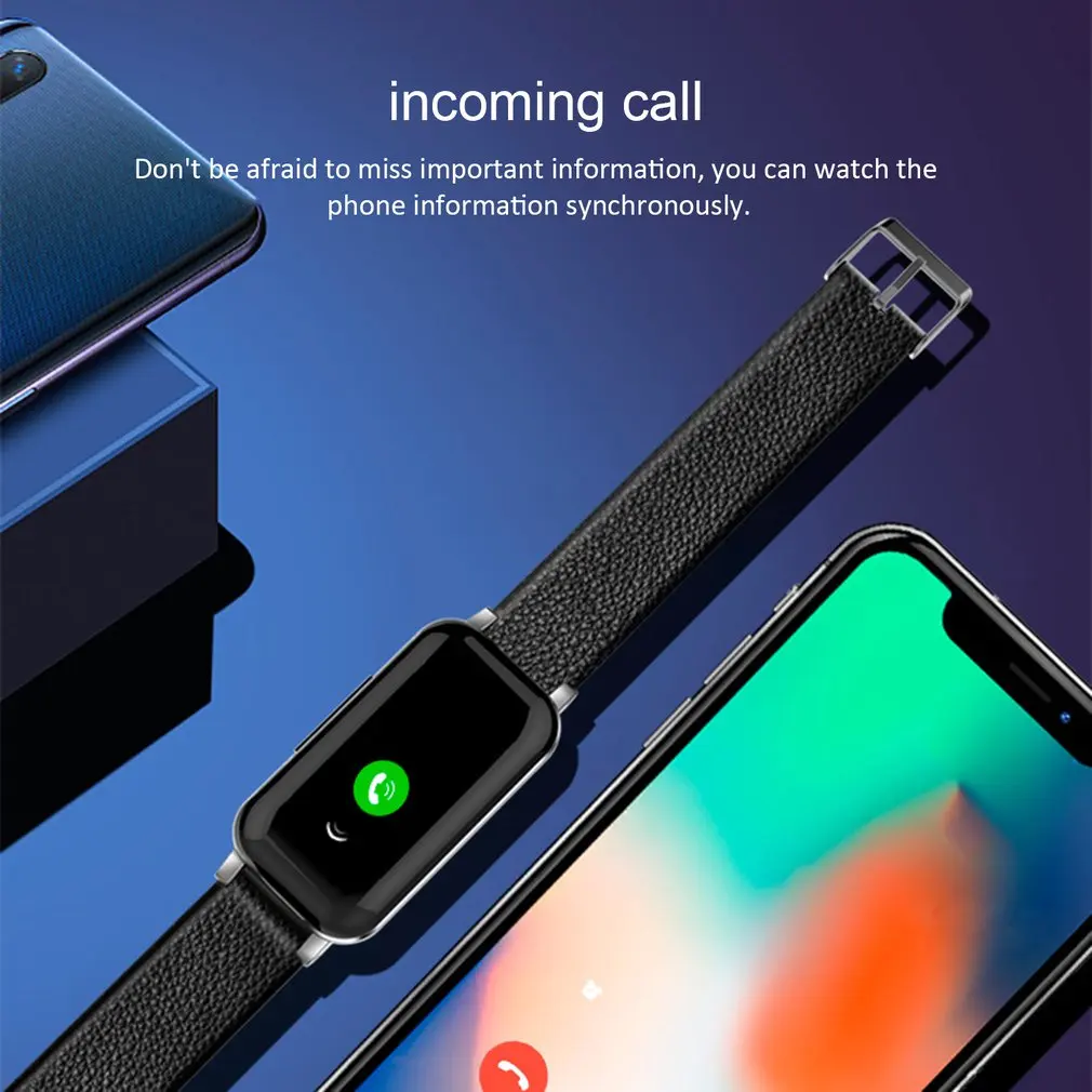 T89 Stereo Earphone 5.0 Smart Bracelet Watch Binaural Health Heart Rate Monitoring Sports Smart Watch Men Women