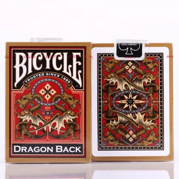 

Bicycle Gold Dragon Playing Cards Deck Magic Regular Playing Cards poker Standard Decks Magic Trick