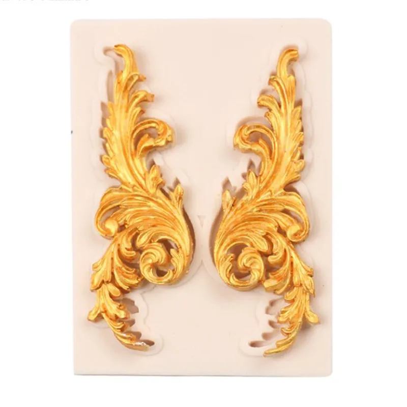 European Vintage Baroque Silicone Lace Mold