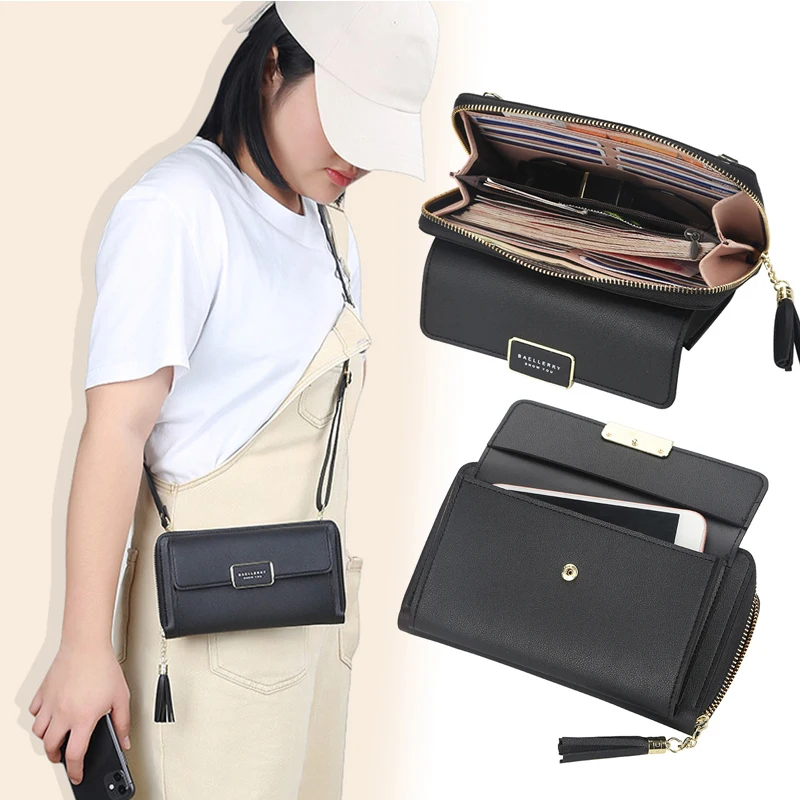 Cell Phone Purse Crossbody Bag Fashion Wallet Shoulder Bag Wallet Handbag For Women Best Sale-WT