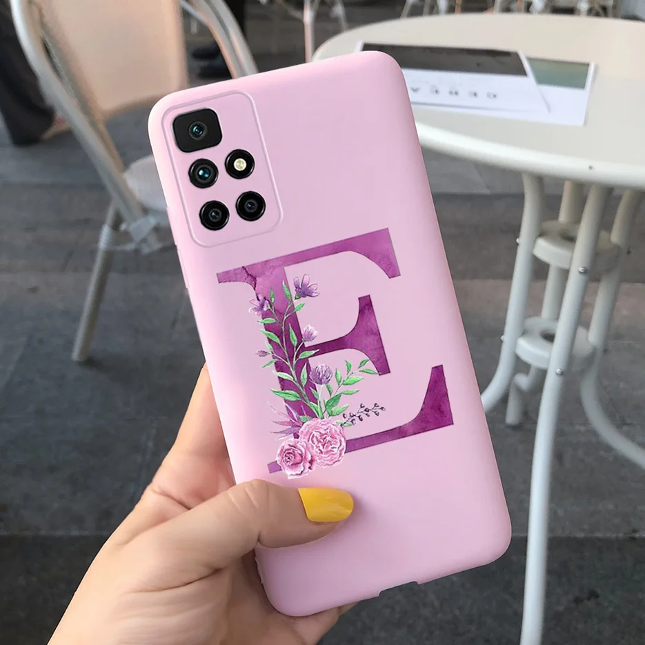 Stylish Letter Design Soft TPU Case for 6.5'' Smartphones - Silicone Protective Cover and Bumper