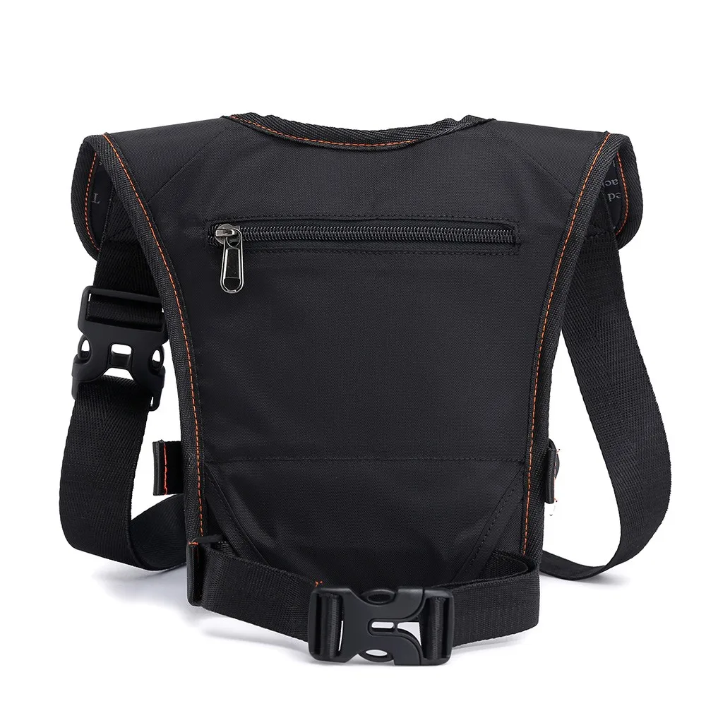 Nylon Waterproof Drop Leg Bag Men Thigh Hip Bum Belt Fanny Pack Boys Waist Travel Riding Motorcycle Crossbody Molle Bags Hunting