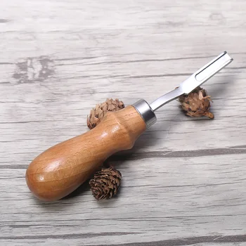 

Shovel Edge Detector Helical Cutting Section Leathers Cutting Tools Margin Leather Hand DIY Tool Steel Shovel Side